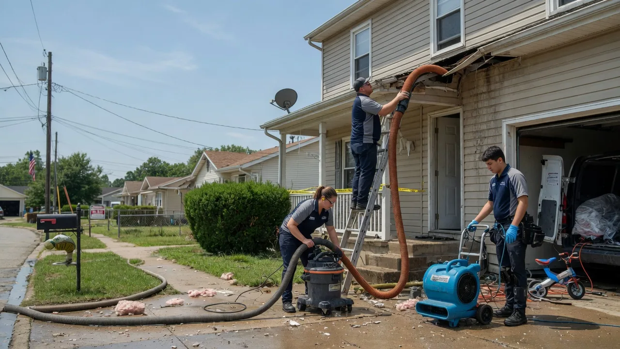 Water Damage Restoration in Clinton, IL near me
